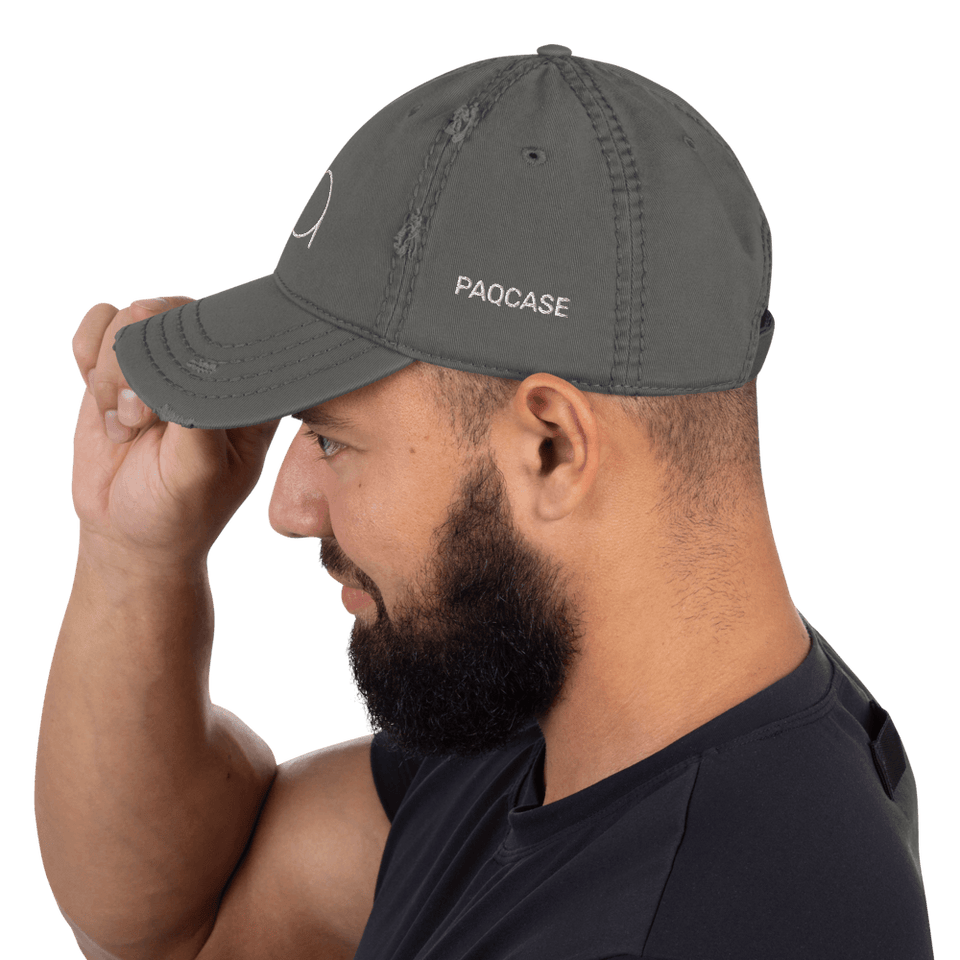 PAQcase Distressed Dad Hat Consumer PAQCase 