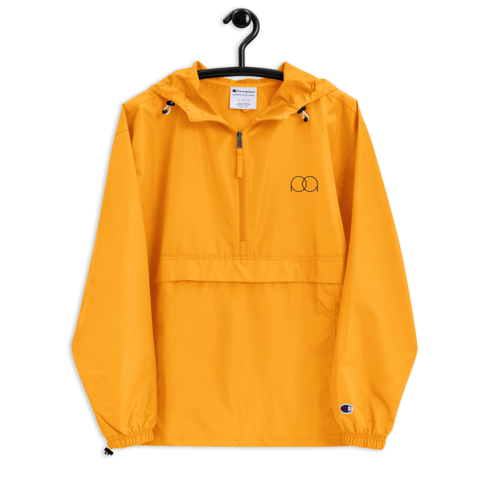 PAQcase Men's Packable Rain Jacket Consumer PAQCase Gold S 