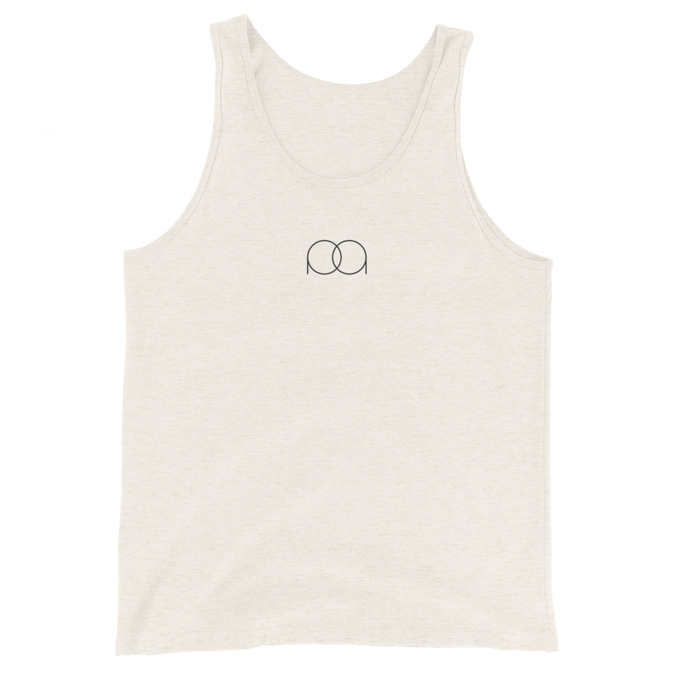 PAQcase Men's Tank Consumer PAQCase Oatmeal Triblend XS 