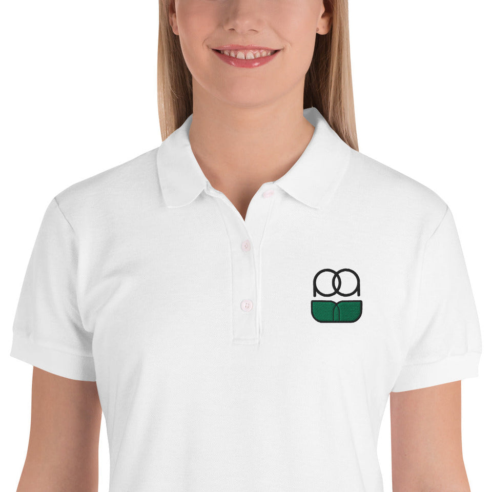 Embroidered Women's Polo Shirt PAQcase M 