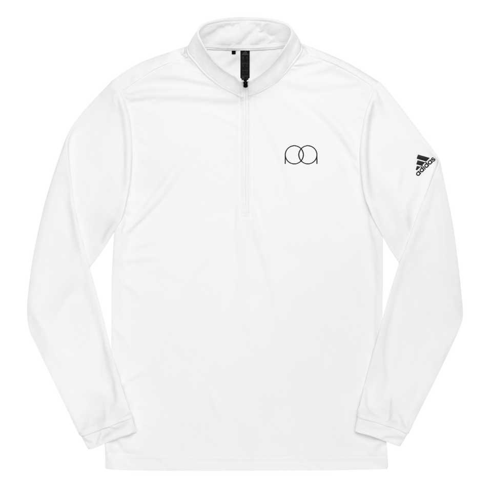 PAQcase Men's Adidas Half-Zip Pullover Consumer PAQCase White S 