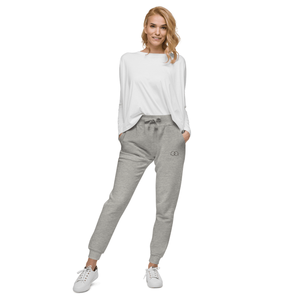 PAQcase Women's Fleece Sweatpants Consumer PAQCase Carbon Grey XS 