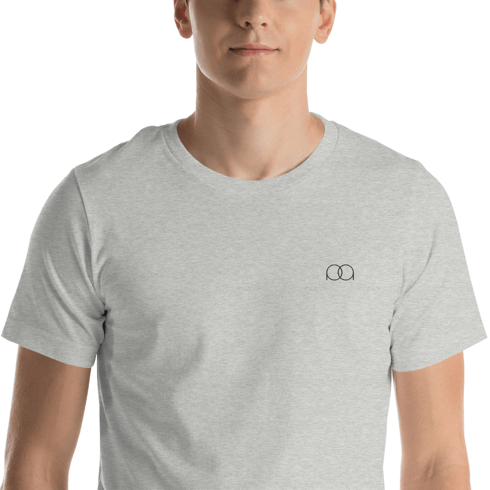 PAQcase Men's Embroidered Tee Consumer PAQCase Athletic Heather M 