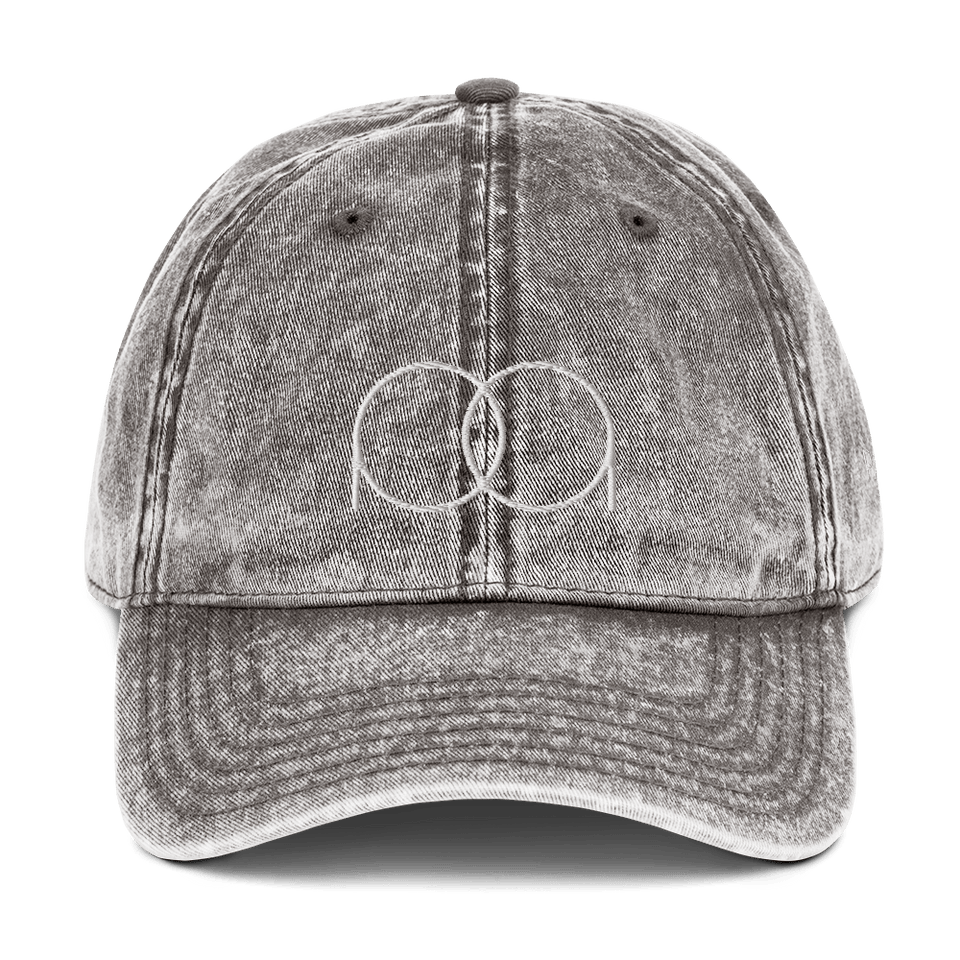 PAQcase Denim Dad Hat Consumer PAQCase Charcoal Grey 