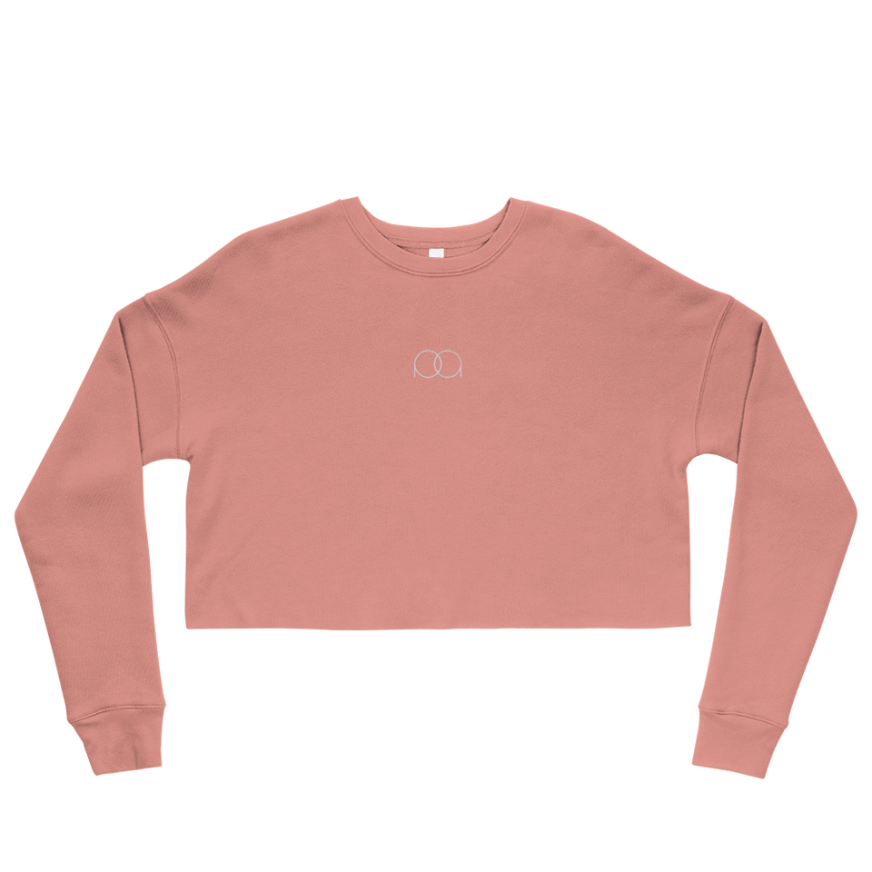 PAQcase Women's Crop Sweatshirt Consumer PAQCase Mauve S 