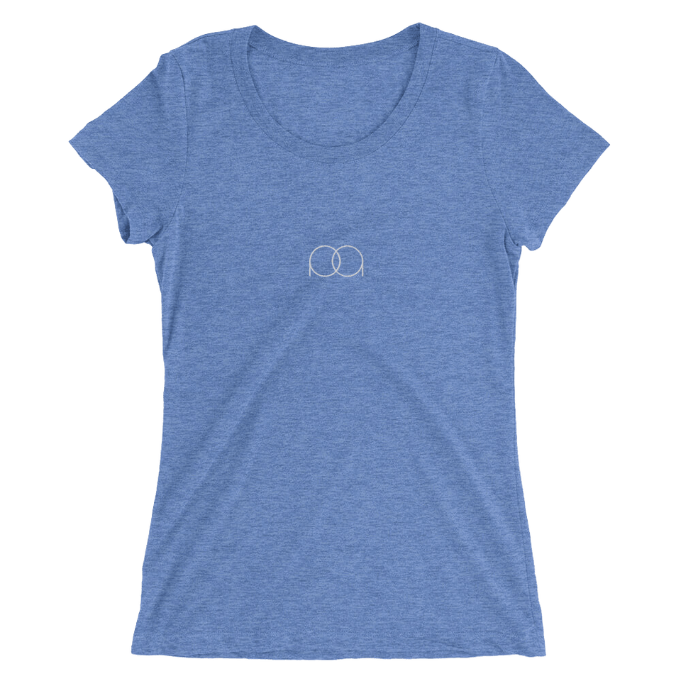 PAQcase Women's Tee PAQCase Blue Triblend S 