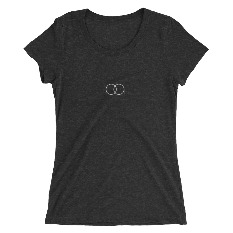 PAQcase Women's Tee PAQCase Charcoal-Black Triblend S 